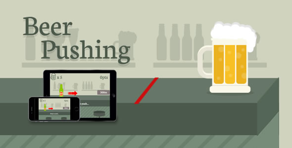 Beer Pushing - HTML5 Game