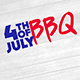 4th of July BBQ Flyer Template - GraphicRiver Item for Sale