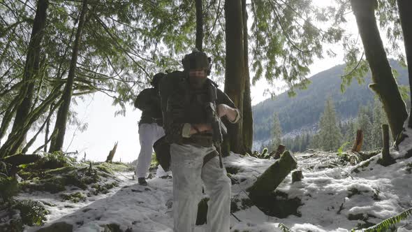 Army Man Wearing Tactical Uniform