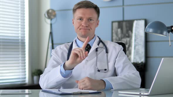 No Restricting Doctor By Waving Finger