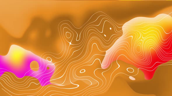 Animated Illustration New Coloring Liquid Gradient Smooth Background