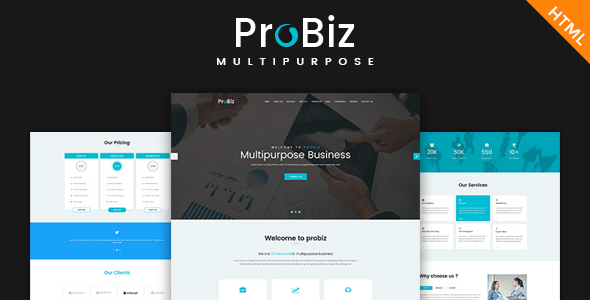 PROBIZ - MultiPurpose HTML Template