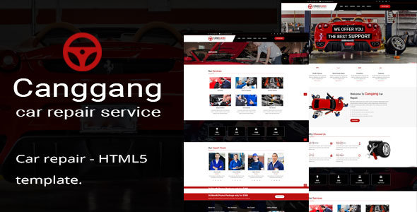 Canggang || Auto Mechanic & Car Repair Template