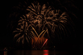 Firework over the water in the night sky - PhotoDune Item for Sale