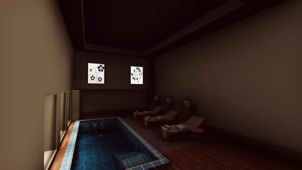 Spa Interior - Relaxing Room