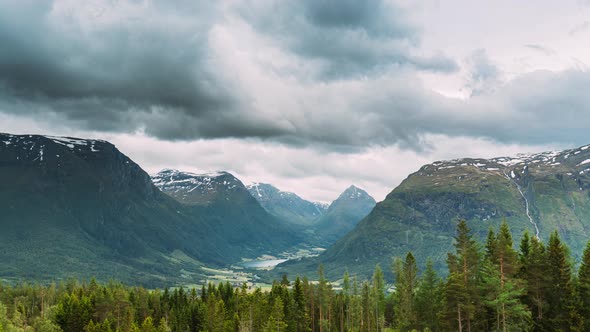 Byrkjelo Village Sogn Og Fjordane County Norway