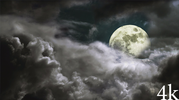 Dark Clouds Moon