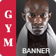 GYM | Fitness -HTML Animated Banner 02 - CodeCanyon Item for Sale