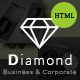 Diamond - Business & Corporate - HTML Template - ThemeForest Item for Sale