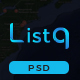 ListQ - Directory & Listing PSD Template - ThemeForest Item for Sale