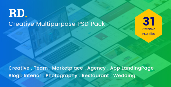 RD Multipurpose PSD Template