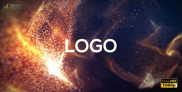Macro Particles Logo Intro