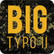 Big Typo II - VideoHive Item for Sale