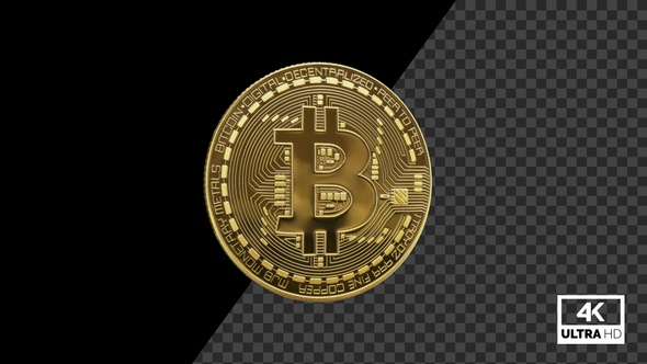 Golden Bitcoin Seamlessly Rotated