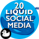 20 Liquid Social Media Lower Thirds - VideoHive Item for Sale