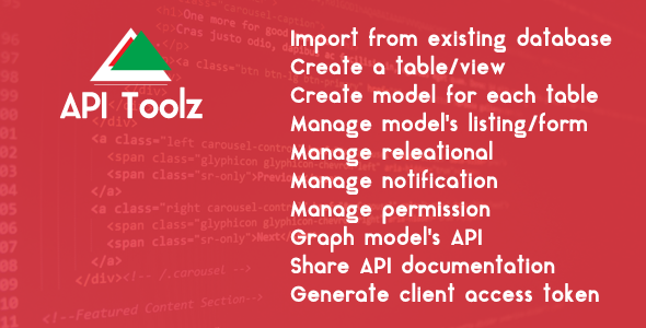 API Toolz - PHP Laravel v7 Backend + Restful API GUI Tools