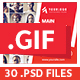 GIF Animated Banners - Exclusive Mega Pack - GraphicRiver Item for Sale