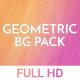Geometric Background Pack - VideoHive Item for Sale