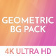 Geometric Background Pack 4K - VideoHive Item for Sale