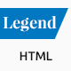 Legend Bootstrap Personal Portfolio HTML Template - ThemeForest Item for Sale
