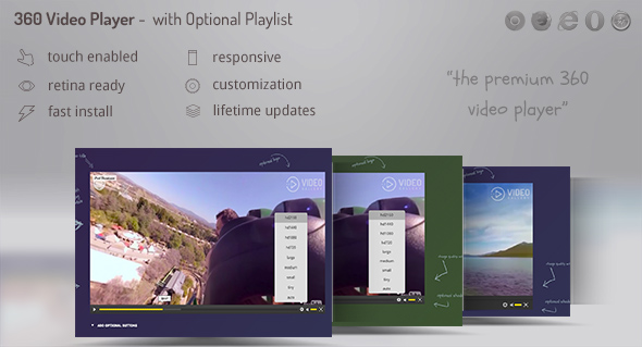 Video Player 360 WordPress - Video Gallery DZS Add On