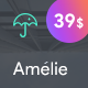 Amelie - WP Theme for Creatives & Photographers - ThemeForest Item for Sale
