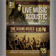 Acoustic Music Flyers / Poster - GraphicRiver Item for Sale