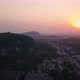 Aerial View Sunset From Rural 4K - VideoHive Item for Sale