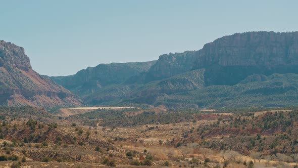 Utah Landscape Aerial 4K