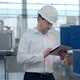 An Engineer at an Industrial Plant - VideoHive Item for Sale
