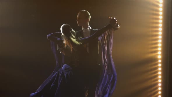 Classical Waltz Performed By Professional Ballroom Dancers