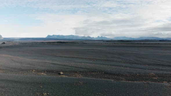 Volcanic Landscape in the East Icelandic Coast