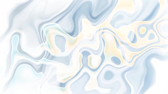 White Fluid Abstract Background
