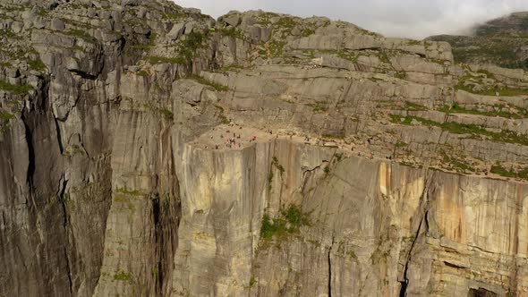 Pulpit Rock Preikestolen Beautiful Nature Norway