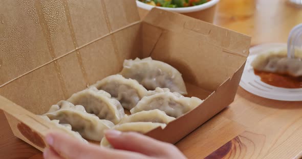 Nepal meat dumpling