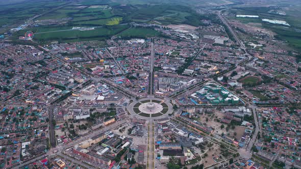 Cityscape of Turks Bagua City