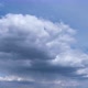 Timelapse of Majestic Clouds Shining Through the Colorful Blue Sky - VideoHive Item for Sale