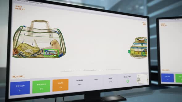 Baggage Check System Detects Alcohol Bottles In Tourists Personal Baggage alt