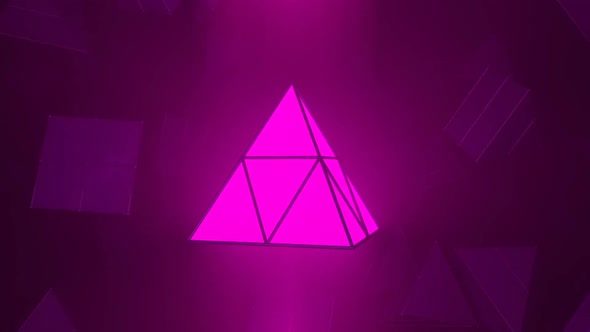 Neon Pyramid