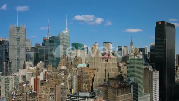 New York City Skyline Timelapse Day