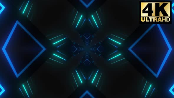 9 Neon Blocks Vj Loop Pack