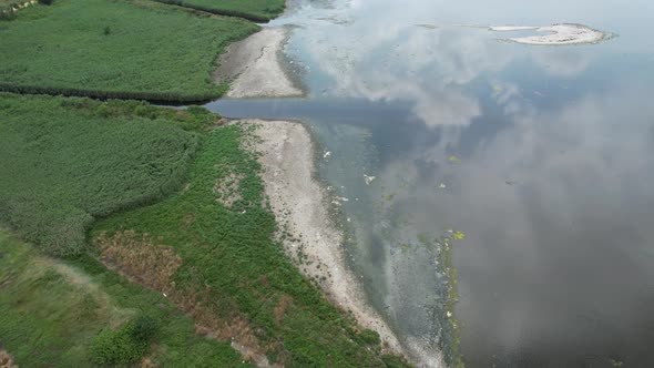 Aerial Sea Pollution