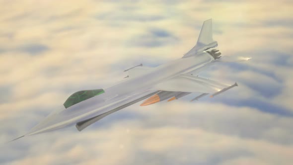 3D Fighter Jet Animation