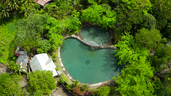 Bura Soda Water Swimming Pool. Camiguin, Philippines