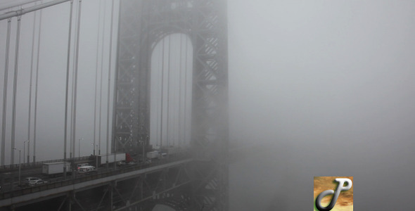 Fog Washington Bridge With EMS HD