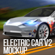 Electric Car Mock-Up V.2 - GraphicRiver Item for Sale