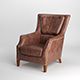 Vray Ready Leather Arm Chair - 3DOcean Item for Sale