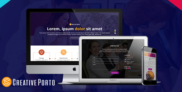 Creative Porto - One Page Parallax