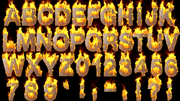 The Burning Alphabet