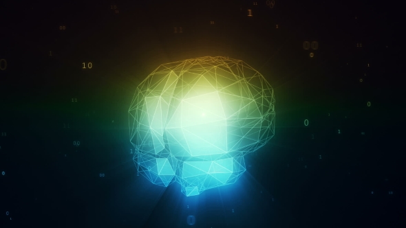 Digital Artificial Intelligence Brain in Cloud of Binary Data